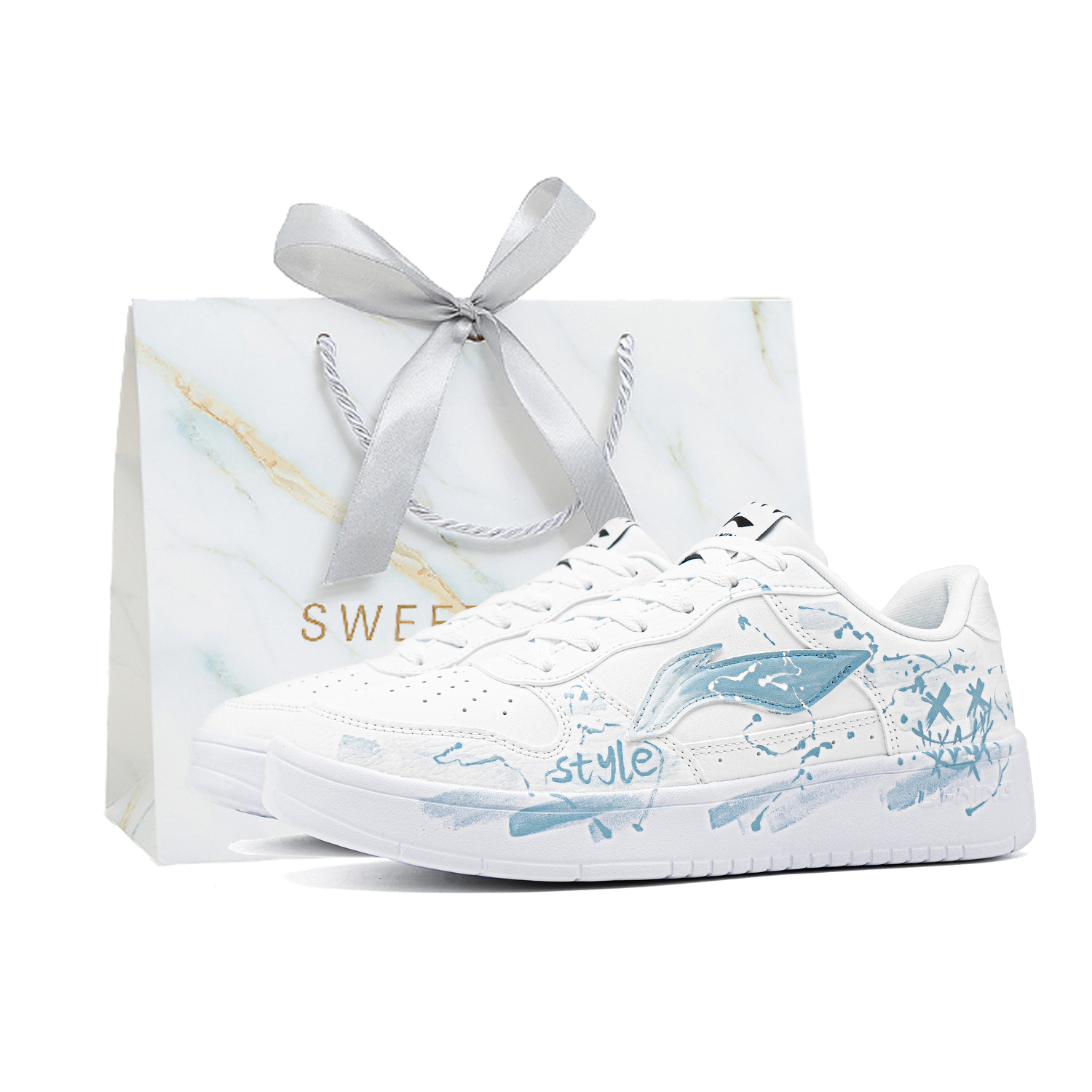 Li-Ning Li Ning Floating Boat Ice Blue Island Style Кожаные устойчивые к истиранию, легкие и дышащие низкие
Li-Ning Li Ning Floating Boat Ice Blue Island Style Кожаные устойчивые к истиранию, легкие и дышащие низкие