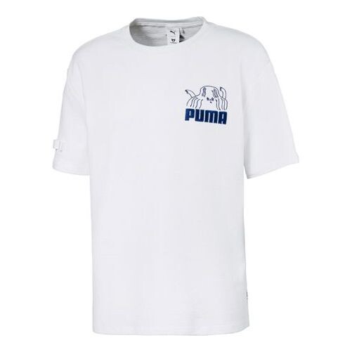 Футболка x tyakasha crossover series logo printing short sleeve couple style white Puma, белый
Футболка x tyakasha crossover series logo printing short sleeve couple style white Puma, белый
