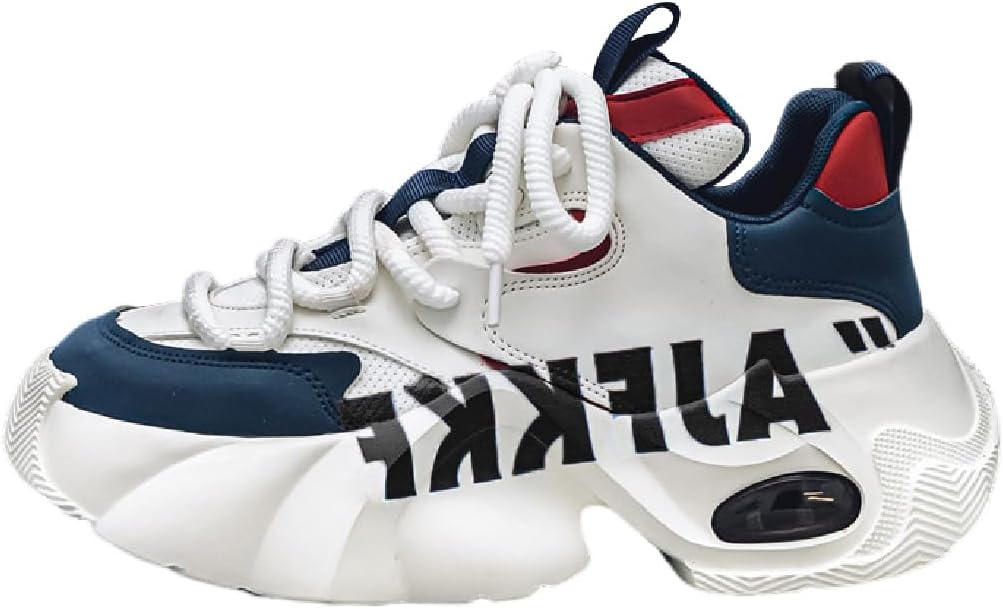 Мужские спортивные кроссовки для ходьбы с сеткой, удобные, с буквенным принтом, повседневные с массивной подошвой Lexamen, синий
Мужские спортивные кроссовки для ходьбы с сеткой, удобные, с буквенным принтом, повседневные с массивной подошвой Lexamen, синий