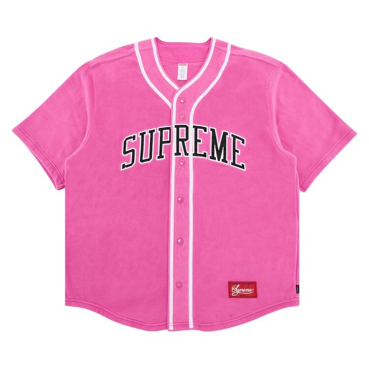 Джерси Supreme Polartec Baseball Jersey Pink, розовый
Джерси Supreme Polartec Baseball Jersey Pink, розовый