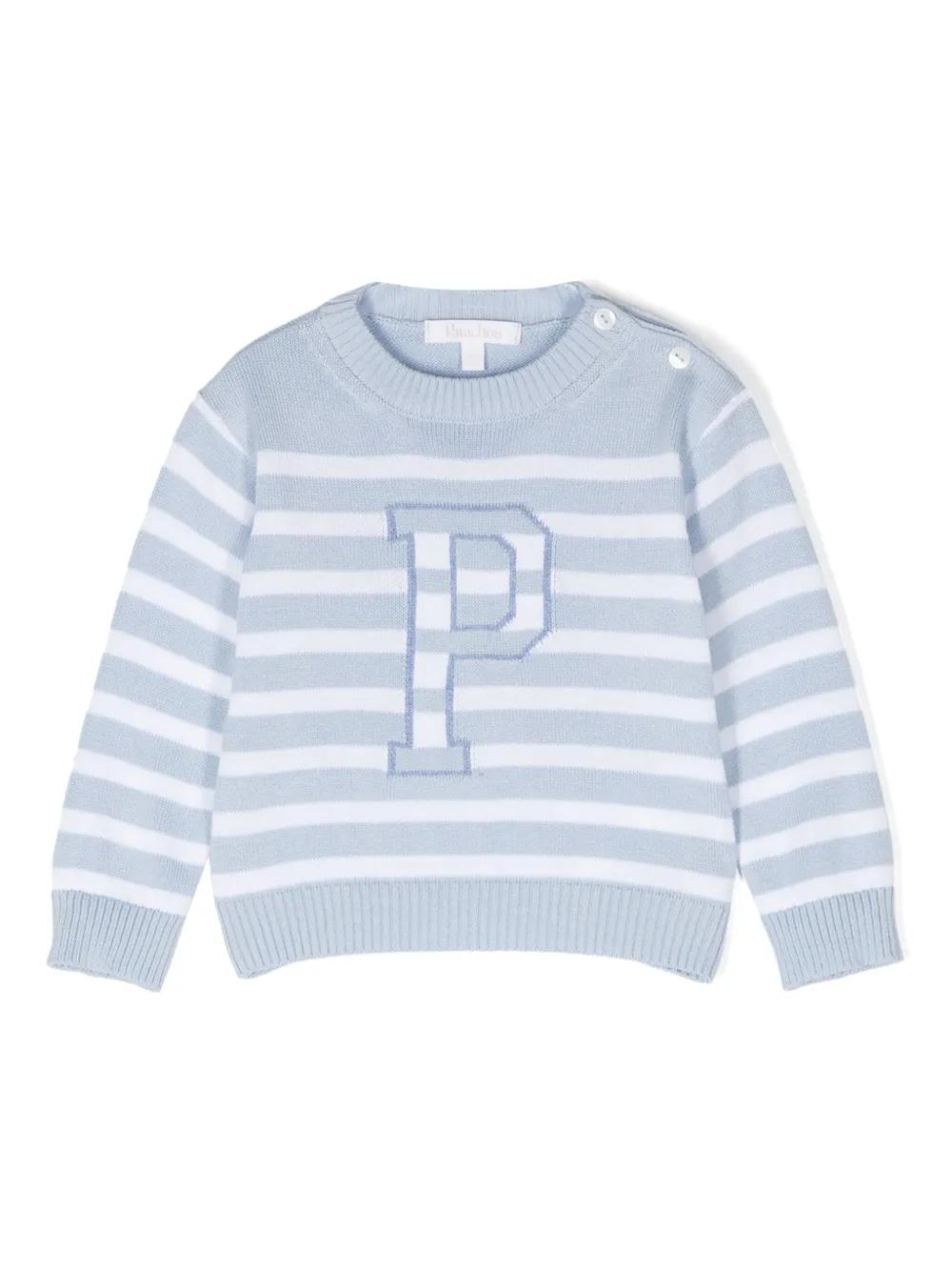 Джемпер в полоску Patachou, синий
Джемпер в полоску Patachou, синий