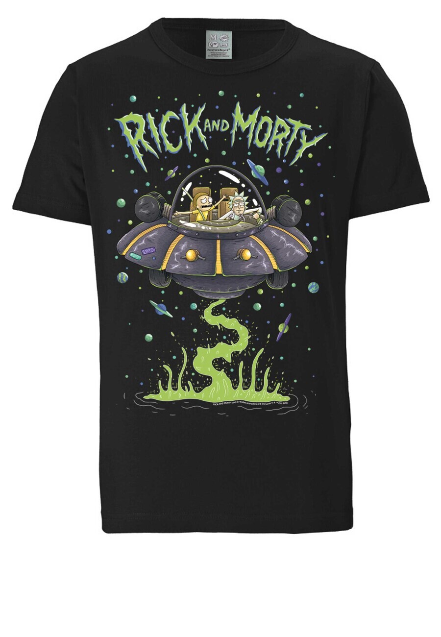 Классическая футболка LOGOSHIRT Shirt Rick & Morty - Raumschiff, черный
Классическая футболка LOGOSHIRT Shirt Rick & Morty - Raumschiff, черный