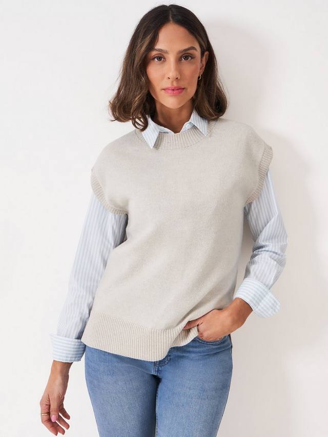 Топ-майка Harmony из мягкой шерсти Crew Clothing, Light Grey
Топ-майка Harmony из мягкой шерсти Crew Clothing, Light Grey