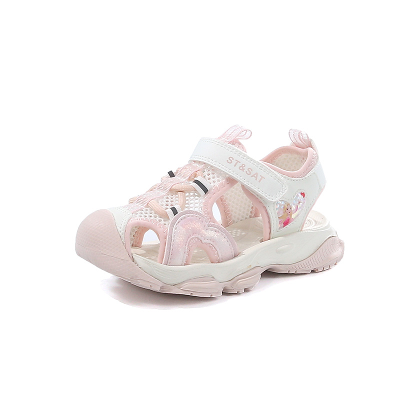 Сандалии детские, нескользящие, износостойкие, дышащие RHOBESAM, розовый 
Сандалии детские, нескользящие, износостойкие, дышащие RHOBESAM, розовый