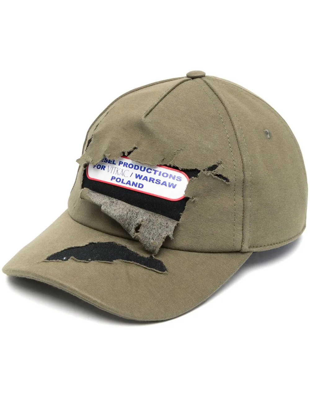 Кепка с нашивкой-логотипом DIESEL, зеленый
Кепка с нашивкой-логотипом DIESEL, зеленый