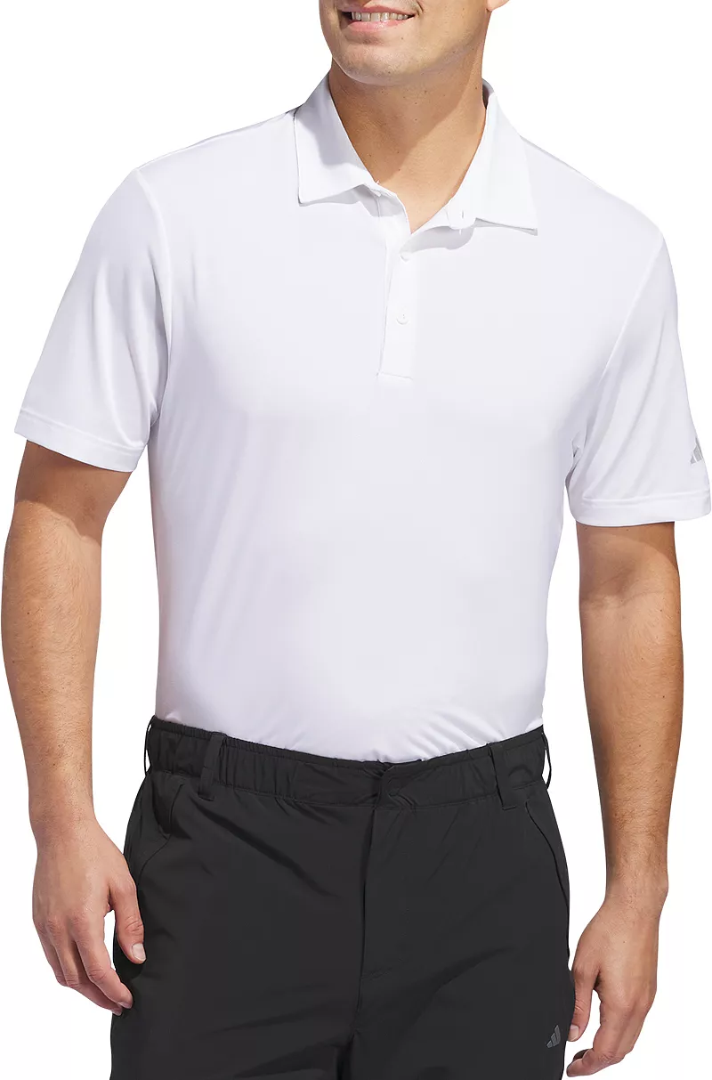 Мужская однотонная рубашка для гольфа Adidas Ultimate365, белый
Мужская однотонная рубашка для гольфа Adidas Ultimate365, белый