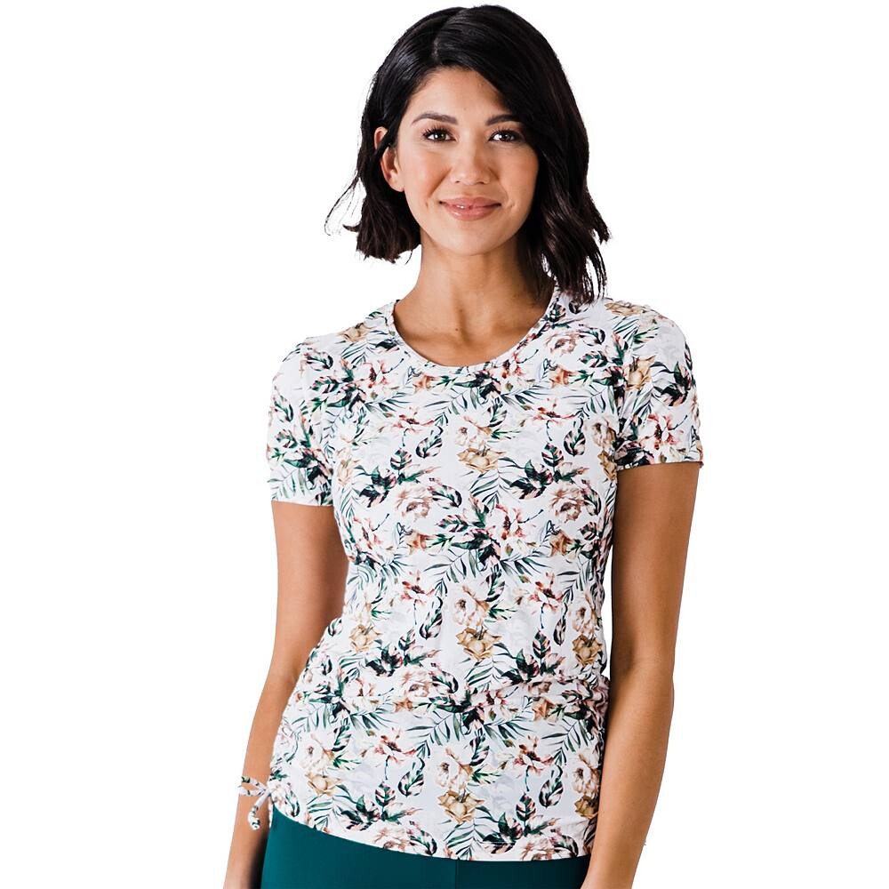 Женский топ для плавания с короткими рукавами Adele Calypsa LLC, цвет Ivory Garden
Женский топ для плавания с короткими рукавами Adele Calypsa LLC, цвет Ivory Garden