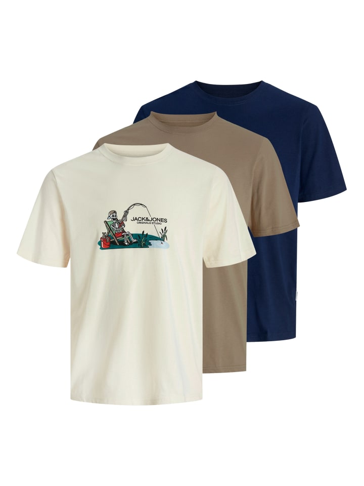 Набор из 3 футболок JORSKULL Nature Tee SS Crew Neck, разноцветные, Бежевый, Набор из 3 футболок JORSKULL Nature Tee SS Crew Neck, разноцветные
Набор из 3 футболок JORSKULL Nature Tee SS Crew Neck, разноцветные, Бежевый, Набор из 3 футболок JORSKULL Nature Tee SS Crew Neck, разноцветные