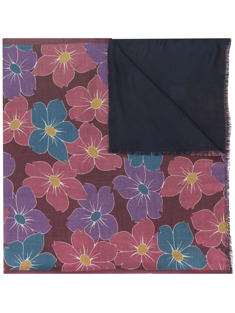 Шарф с цветочным принтом Dell'Oglio, красный
Шарф с цветочным принтом Dell'Oglio, красный