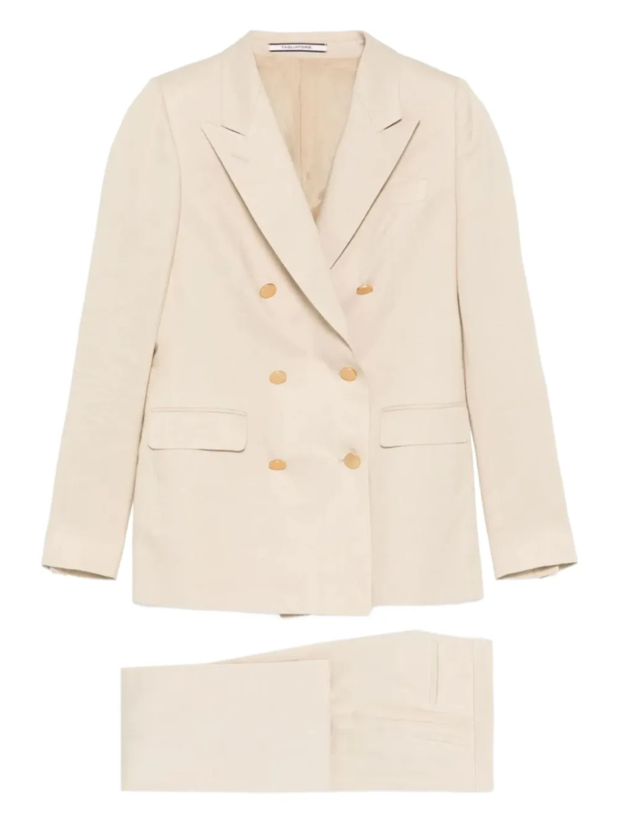 Tagliatore костюм с двубортным пиджаком, нейтральный
Tagliatore костюм с двубортным пиджаком, нейтральный