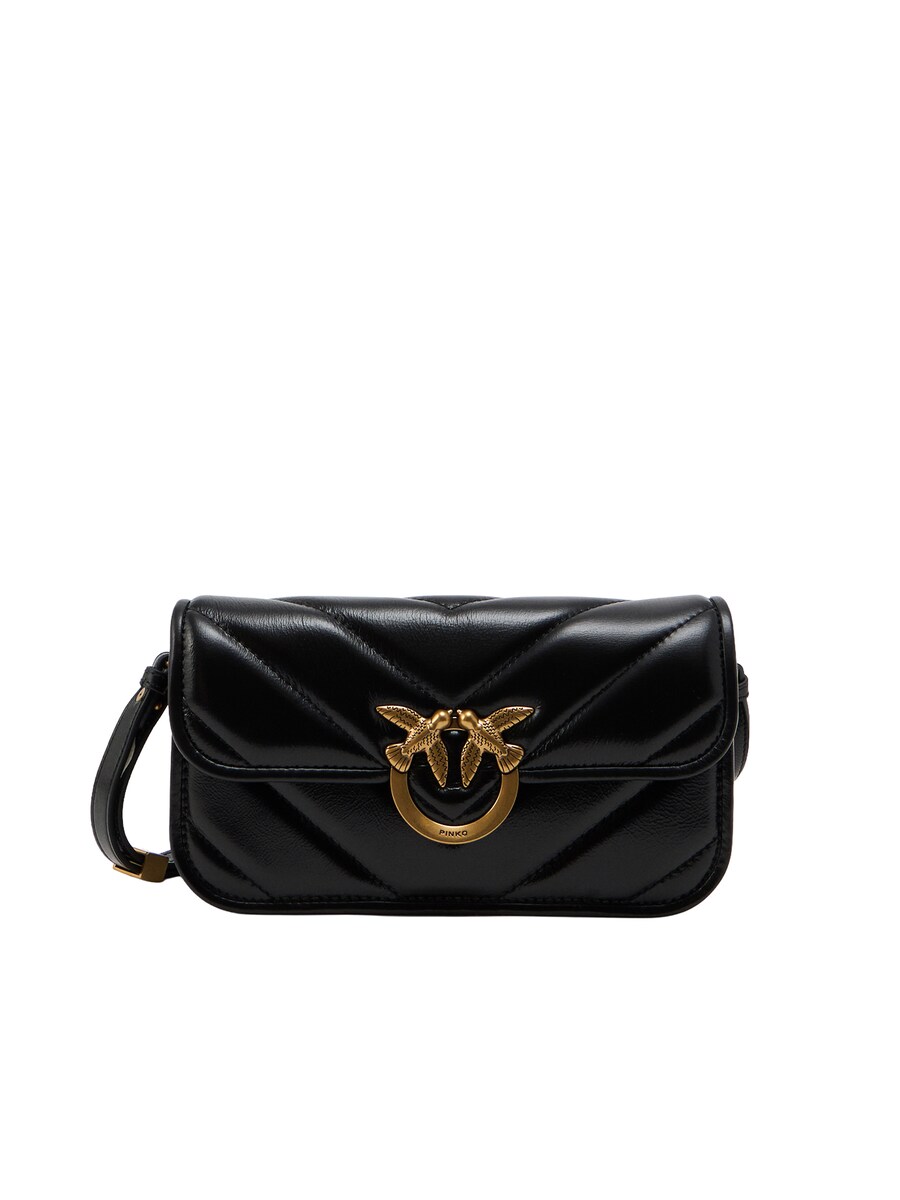 Сумка через плечо PINKO Love Box Baguette, черный
Сумка через плечо PINKO Love Box Baguette, черный