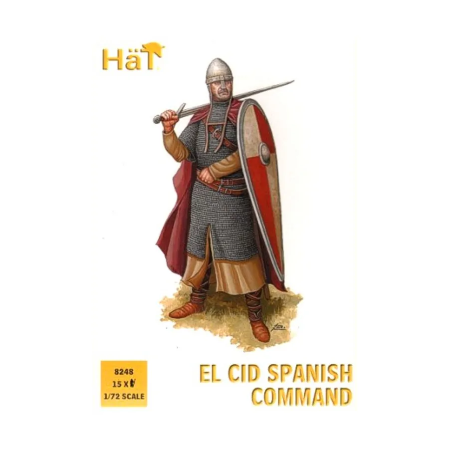 Эль Сид Испанское командование, Historical Plastic Military Figures - Medieval (1:72) (Hat Industries)
Эль Сид Испанское командование, Historical Plastic Military Figures - Medieval (1:72) (Hat Industries)