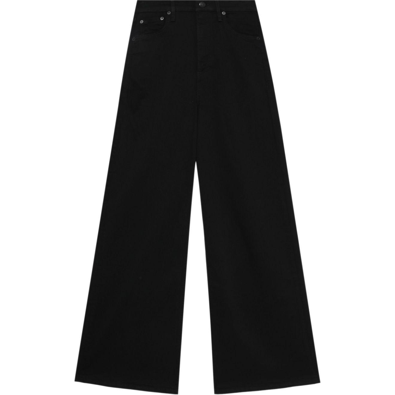Джинсы с широкими штанинами Rag&Bone, черный
Джинсы с широкими штанинами Rag&Bone, черный