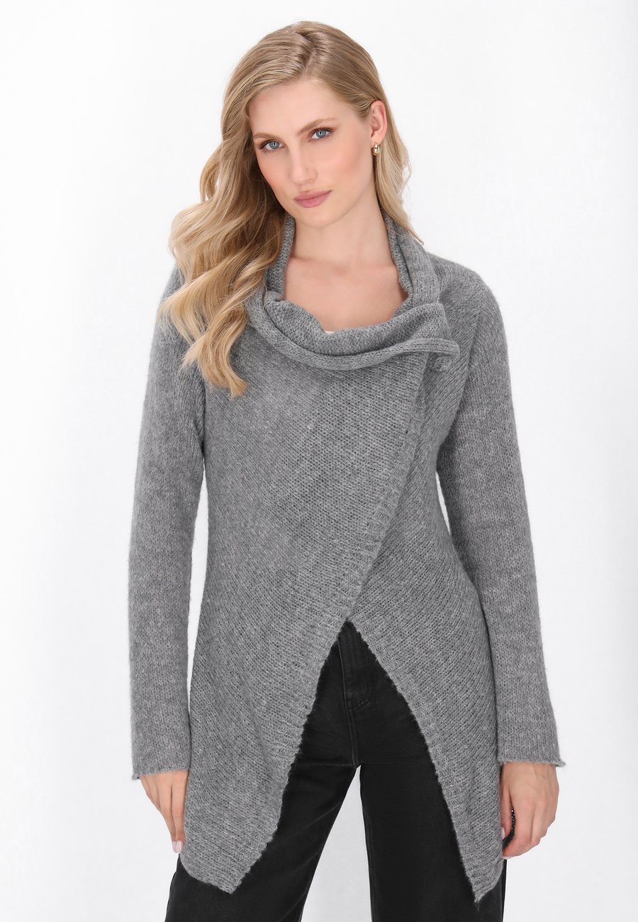 Кардиган DreiMaster Cardigan, Grey Melange/Grey
Кардиган DreiMaster Cardigan, Grey Melange/Grey