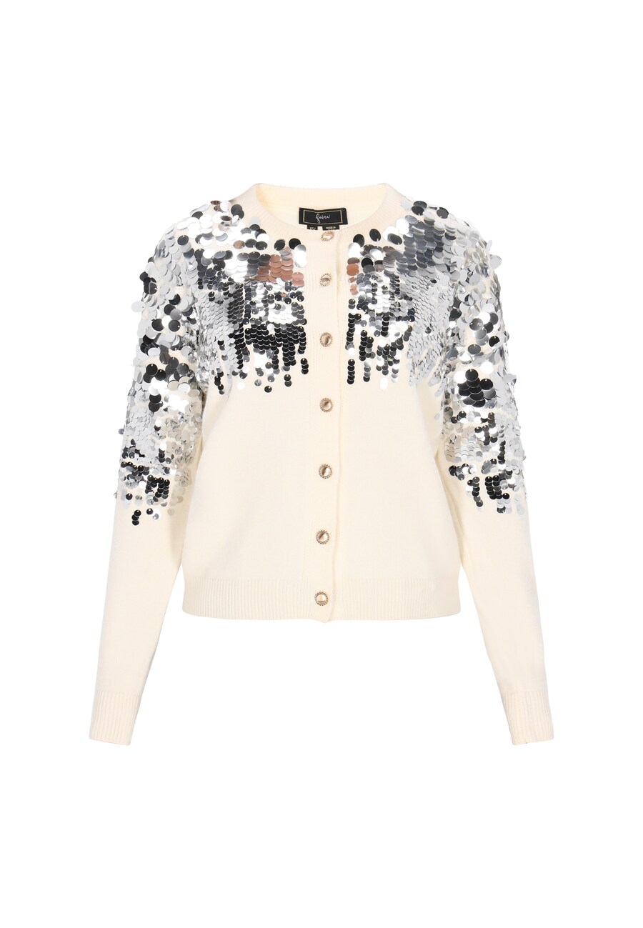 Вязаный кардиган faina, от белого
Вязаный кардиган faina, от белого