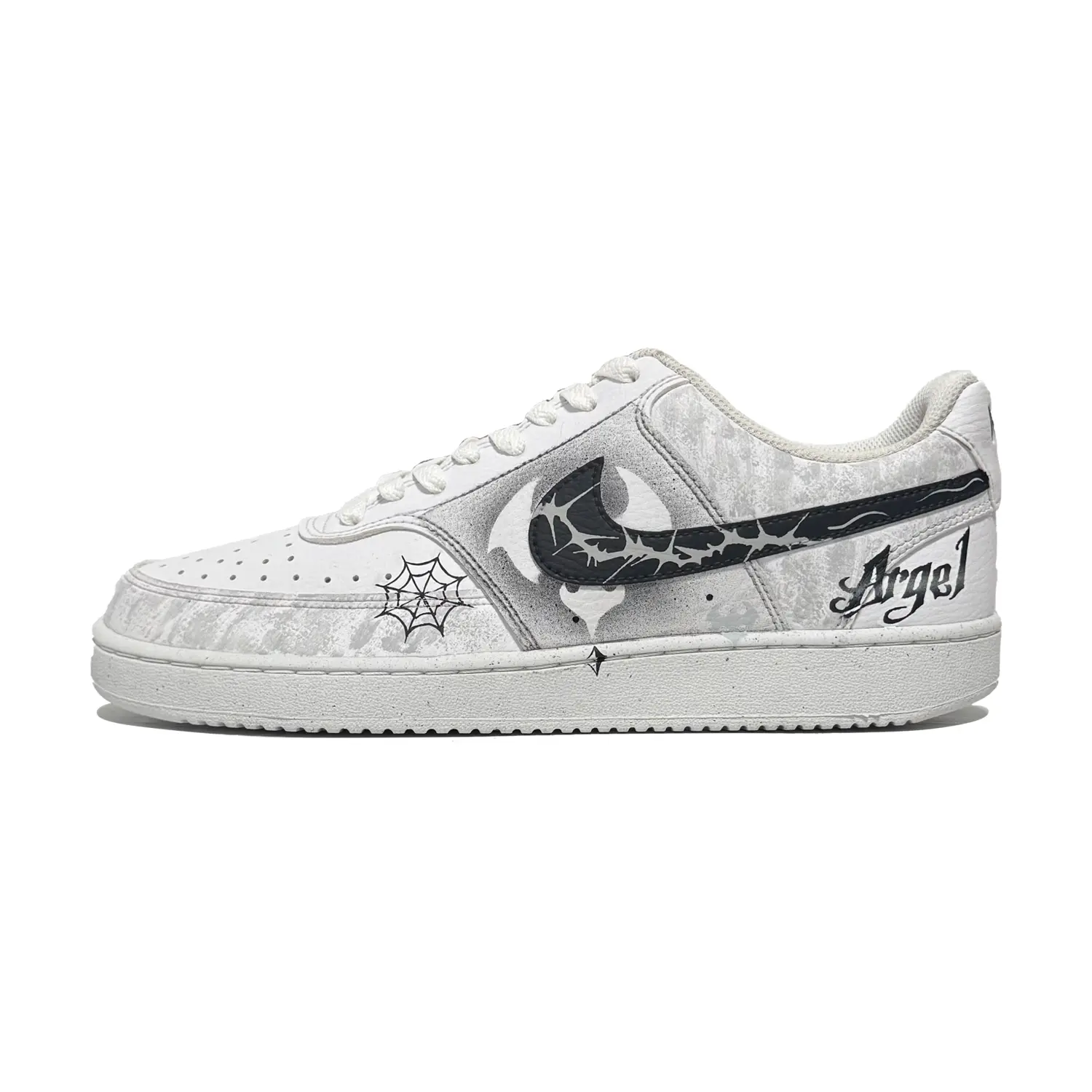 Nike Court Vision 1 Dark Thorn легкие и дышащие низкие кроссовки для скейтбординга мужские Black White
Nike Court Vision 1 Dark Thorn легкие и дышащие низкие кроссовки для скейтбординга мужские Black White