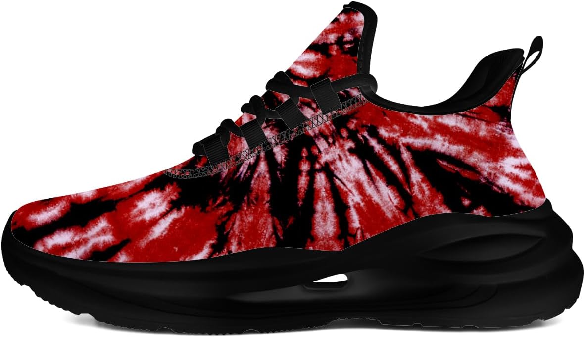 Кроссовки для бега с эффектом тай-дай для женщин и мужчин, спортивные теннисные и прогулочные кроссовки Generic, красный
Кроссовки для бега с эффектом тай-дай для женщин и мужчин, спортивные теннисные и прогулочные кроссовки Generic, красный