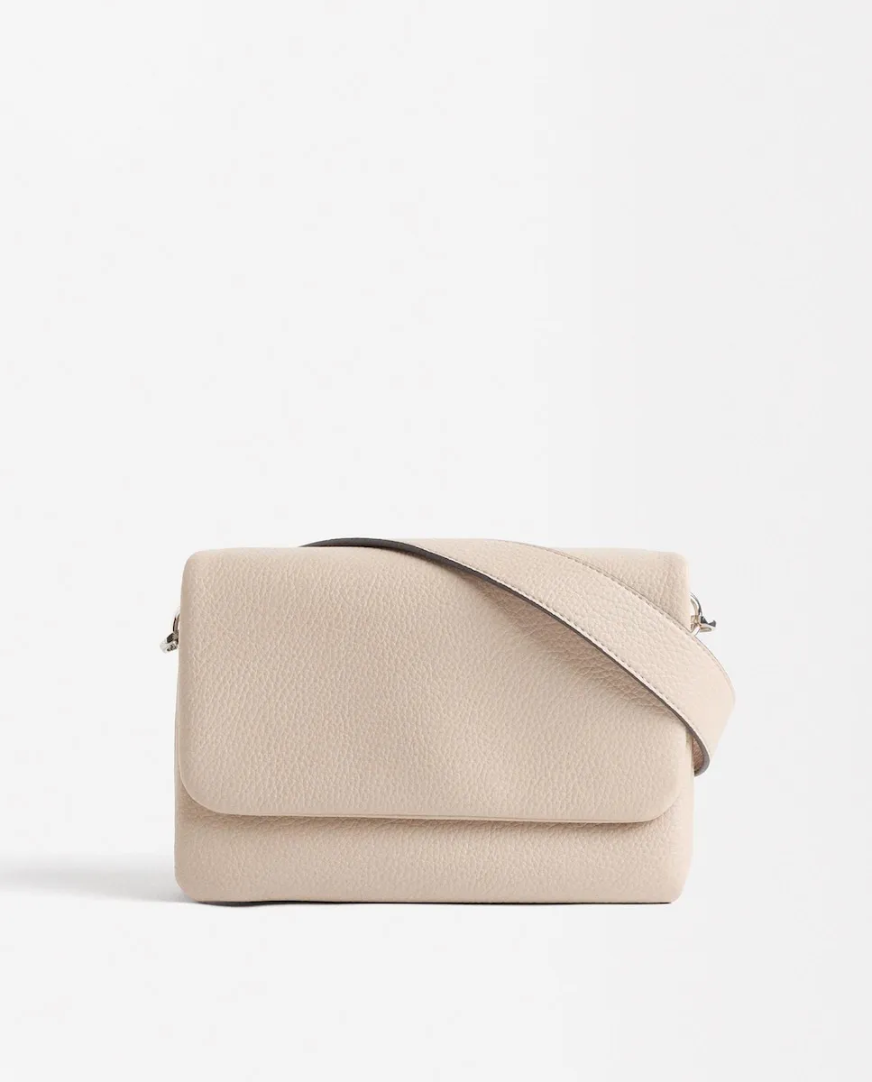 Женская сумка-бандо с клапаном и магнитной застежкой со съёмным кошельком Parfois, бежевый
Женская сумка-бандо с клапаном и магнитной застежкой со съёмным кошельком Parfois, бежевый