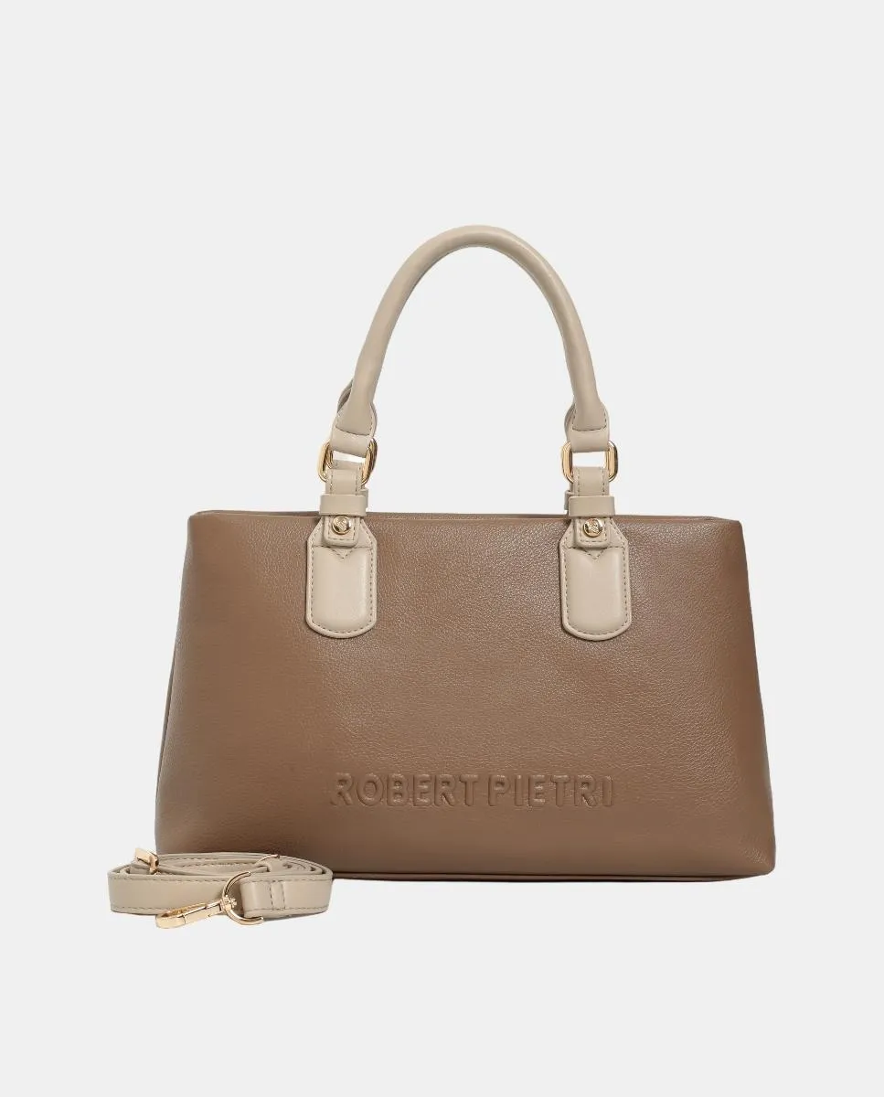 Сумка-шоппер из искусственной кожи на молнии Robert Pietri, светло-коричневый
Сумка-шоппер из искусственной кожи на молнии Robert Pietri, светло-коричневый