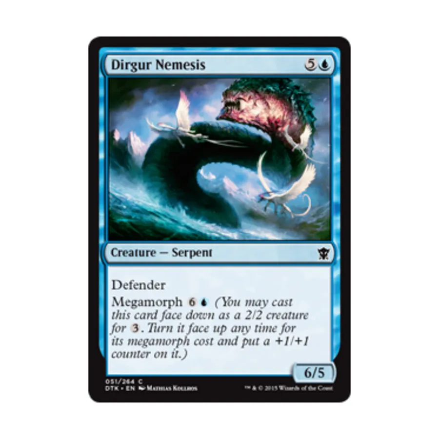 CCG Диргур Немезида (C) (Рольга), MTG - Dragons of Tarkir
CCG Диргур Немезида (C) (Рольга), MTG - Dragons of Tarkir