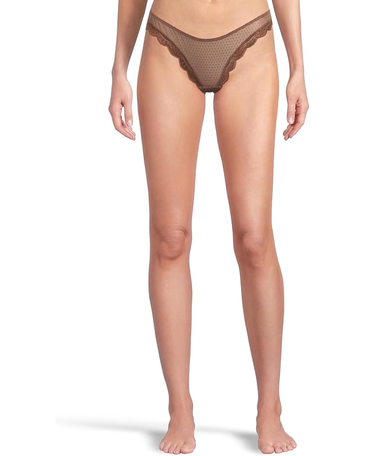 Стринги Free People Mid Week Thong, цвет Mocha 
Стринги Free People Mid Week Thong, цвет Mocha