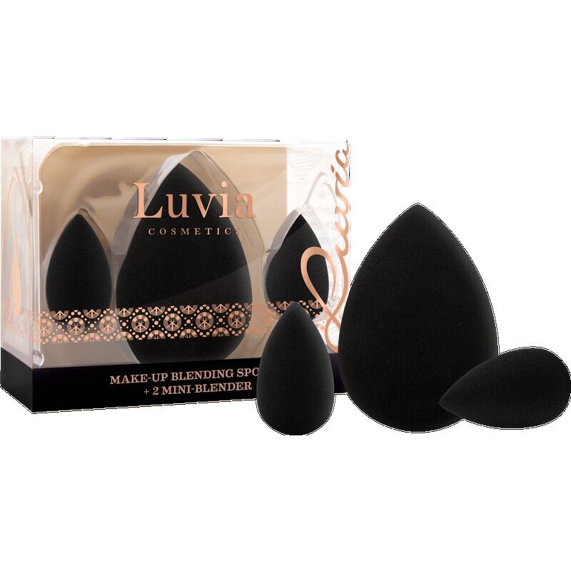 Спонж для растушевки макияжа + 2 мини-спонжа Luvia Cosmetics, 1 шт.
Спонж для растушевки макияжа + 2 мини-спонжа Luvia Cosmetics, 1 шт.