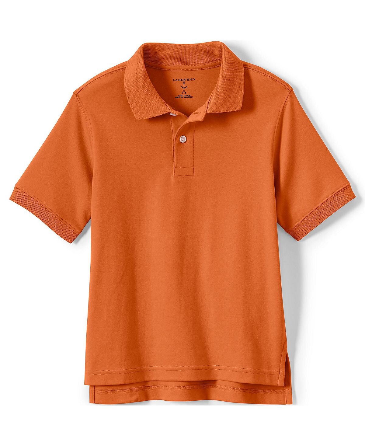 Школьная форма, детская рубашка-поло с короткими рукавами и интерлоком Lands' End
Школьная форма, детская рубашка-поло с короткими рукавами и интерлоком Lands' End