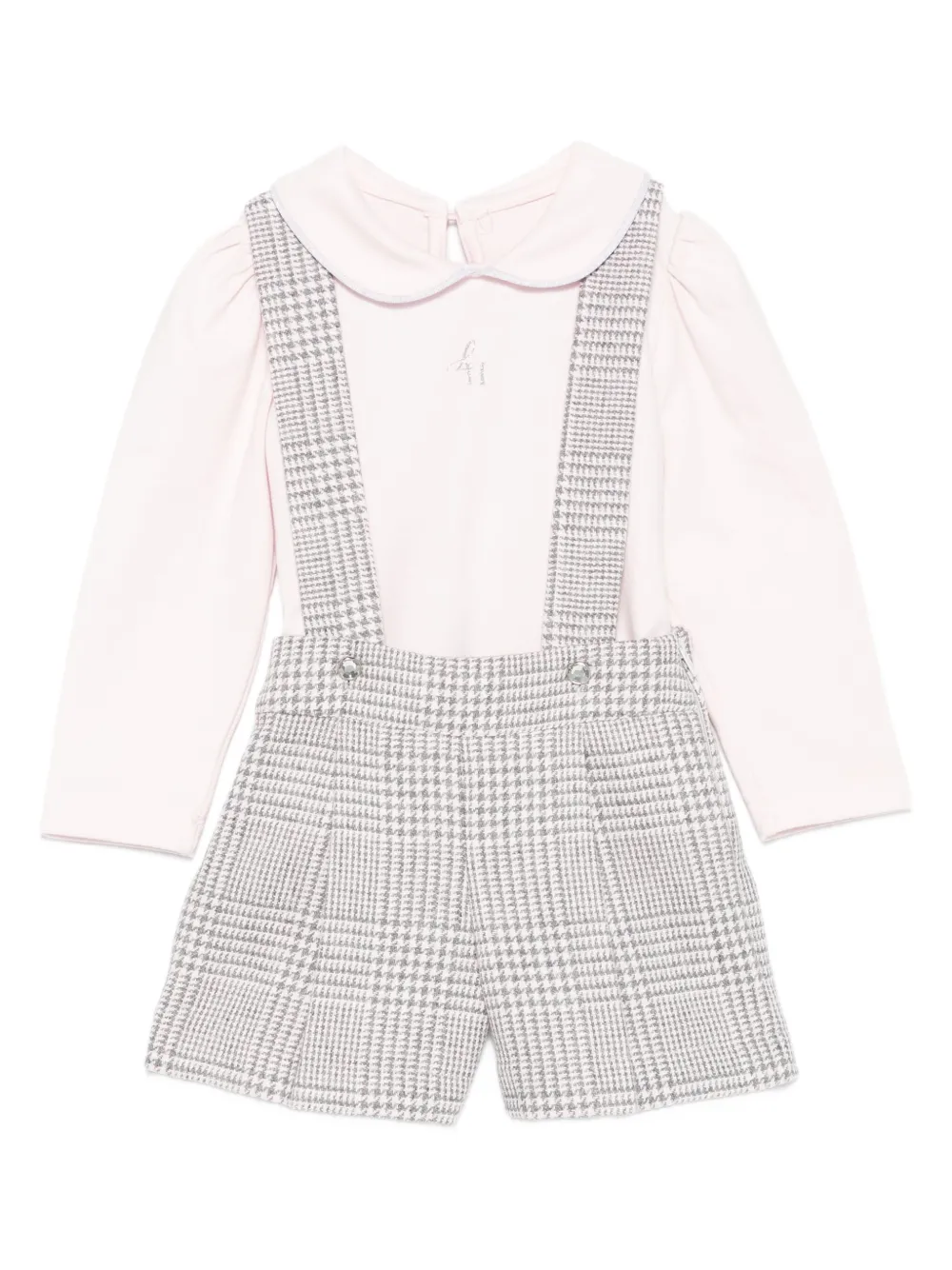 Комплект из топа и шортов в ломаную клетку Lapin House, розовый
Комплект из топа и шортов в ломаную клетку Lapin House, розовый