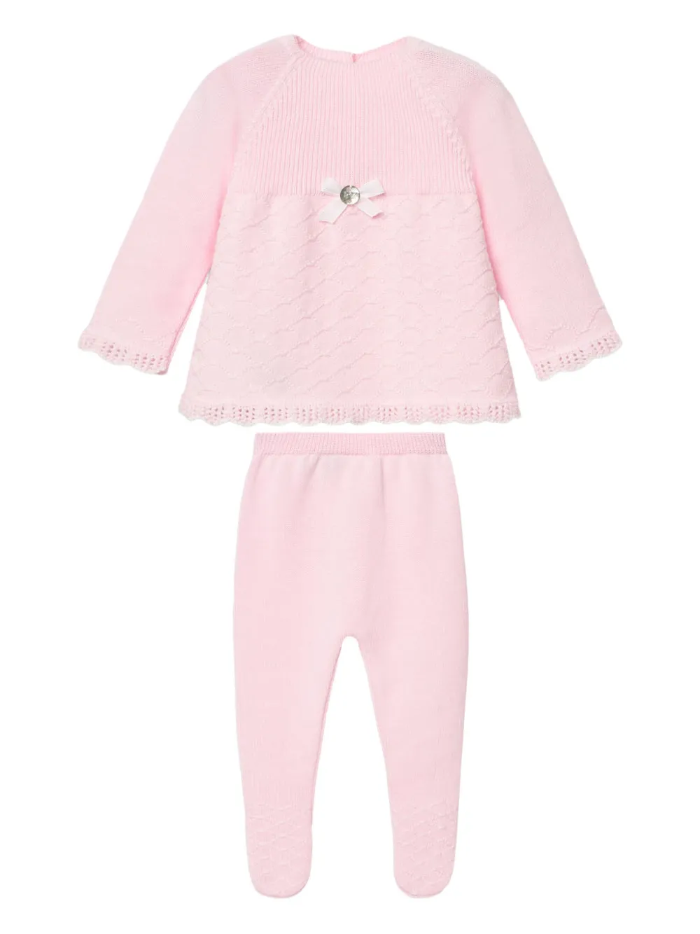 Комплект брюк из трикотажного кружева Paz Rodriguez, розовый
Комплект брюк из трикотажного кружева Paz Rodriguez, розовый