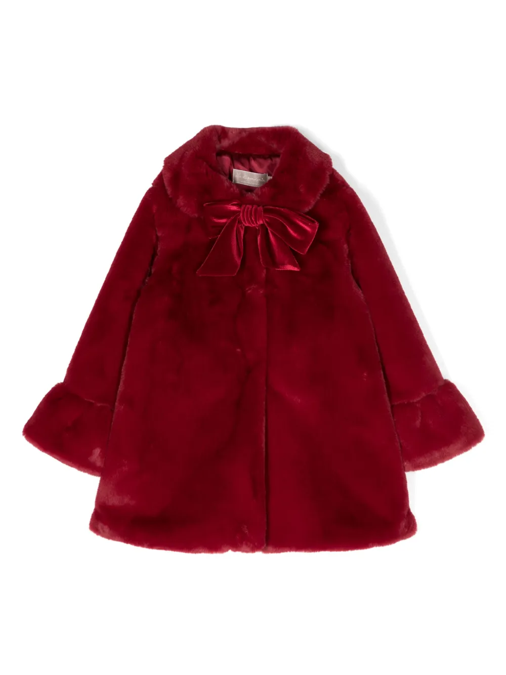 Шуба из искусственного меха с бантом La Stupenderia, красный
Шуба из искусственного меха с бантом La Stupenderia, красный