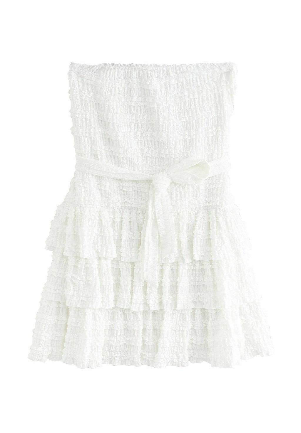 Элегантное платье BANDEAU RUFFLE TEXTURED TIE WAIST MINI Next, белый
Элегантное платье BANDEAU RUFFLE TEXTURED TIE WAIST MINI Next, белый