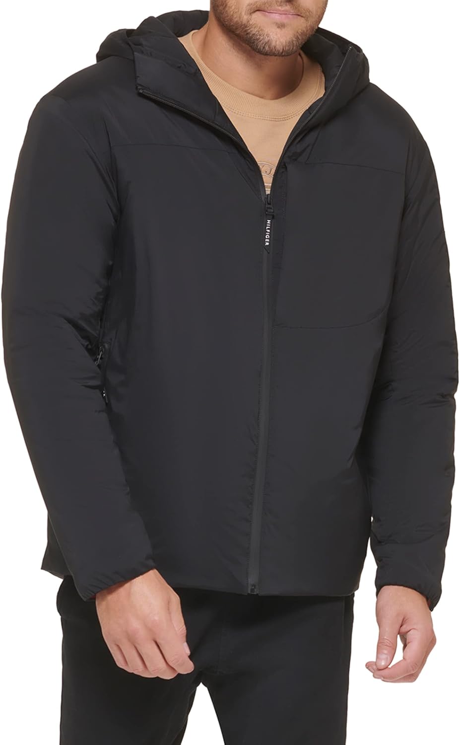 Мужская куртка-дождевик Tommy Hilfiger с эластичным наполнителем, Black
Мужская куртка-дождевик Tommy Hilfiger с эластичным наполнителем, Black