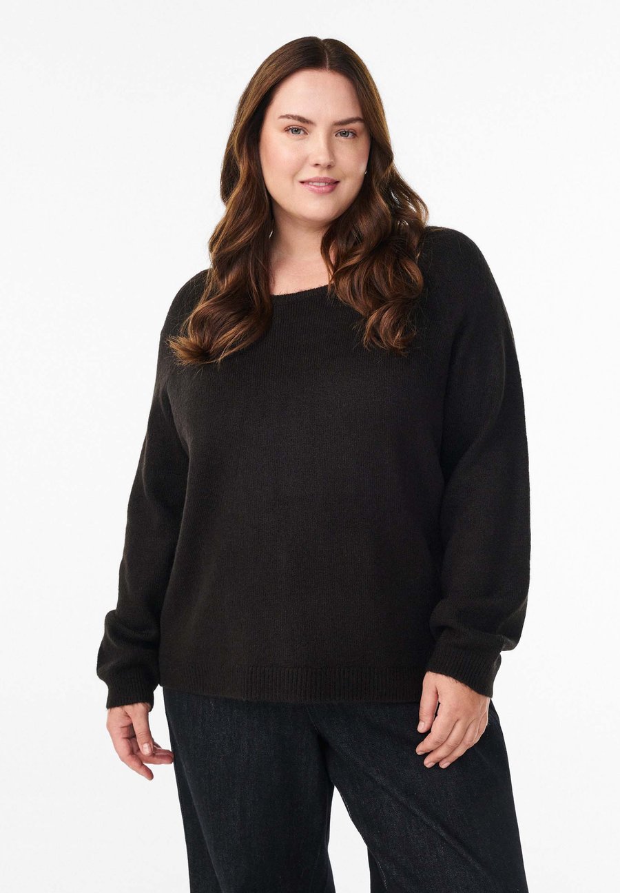 Джемпер Zizzi Jumper, Black
Джемпер Zizzi Jumper, Black
