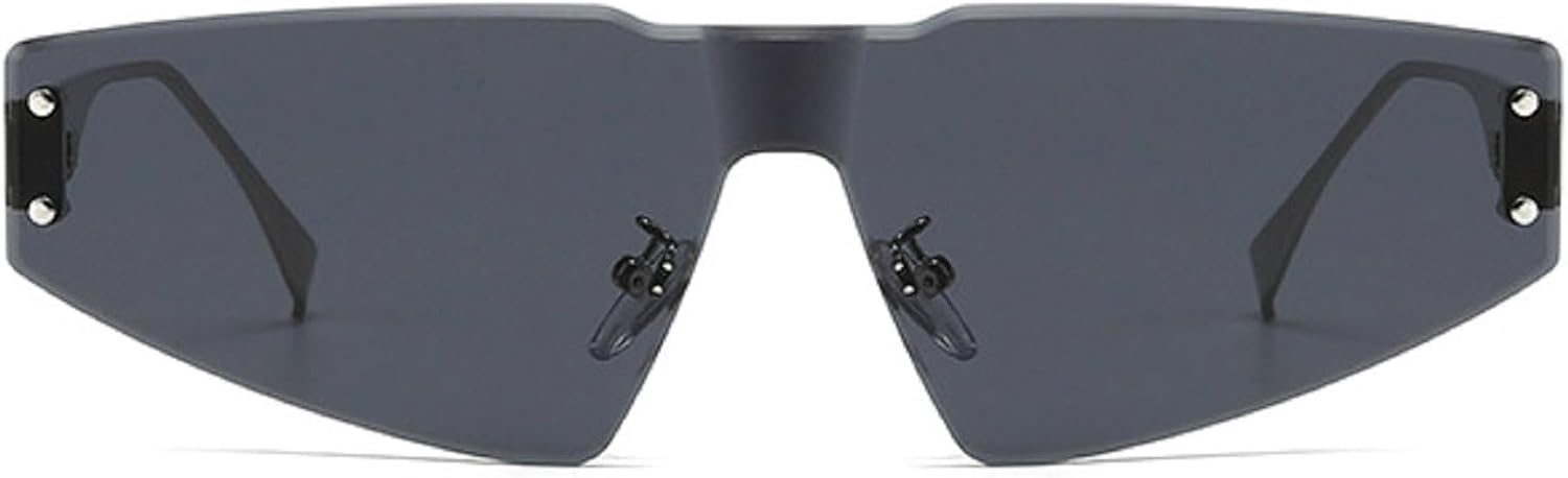 Квадратные солнцезащитные очки большого размера с плоской верхней частью, солнцезащитные очки-щиток для мужчин и женщин, модные цельные солнцезащитные очки-маска N47 mincl, Black
Квадратные солнцезащитные очки большого размера с плоской верхней частью, солнцезащитные очки-щиток для мужчин и женщин, модные цельные солнцезащитные очки-маска N47 mincl, Black