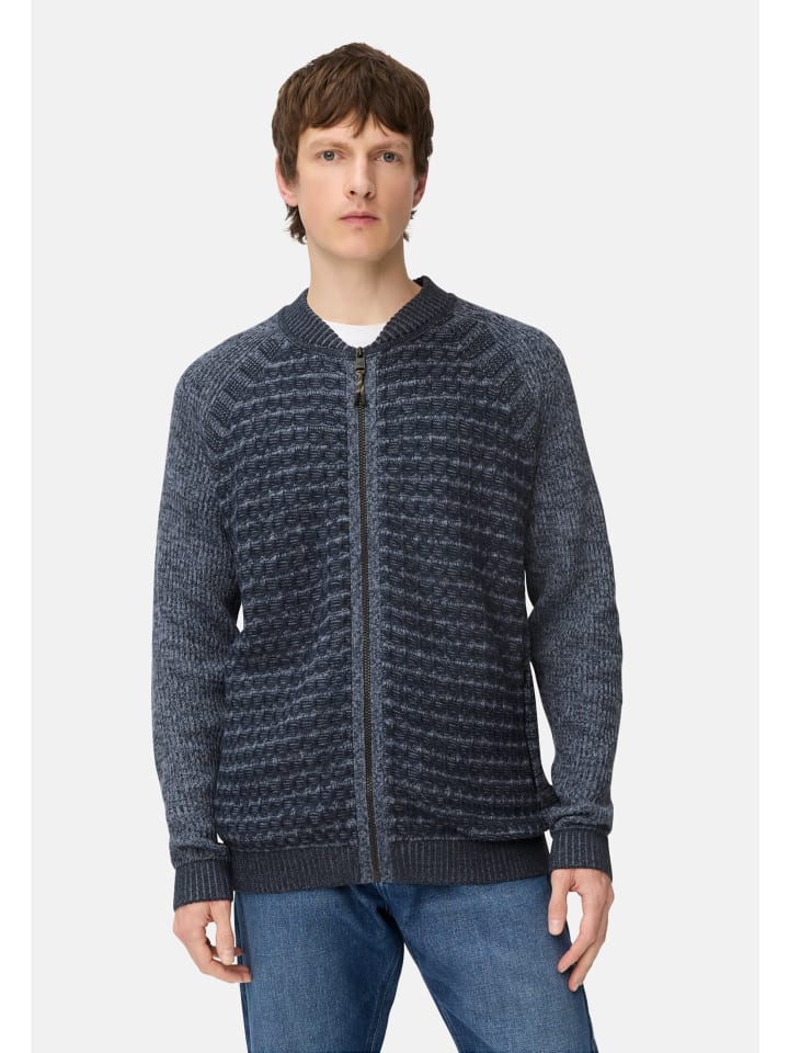 Кардиган в стиле бомбер чернильно-синего цвета Camel Active
Кардиган в стиле бомбер чернильно-синего цвета Camel Active