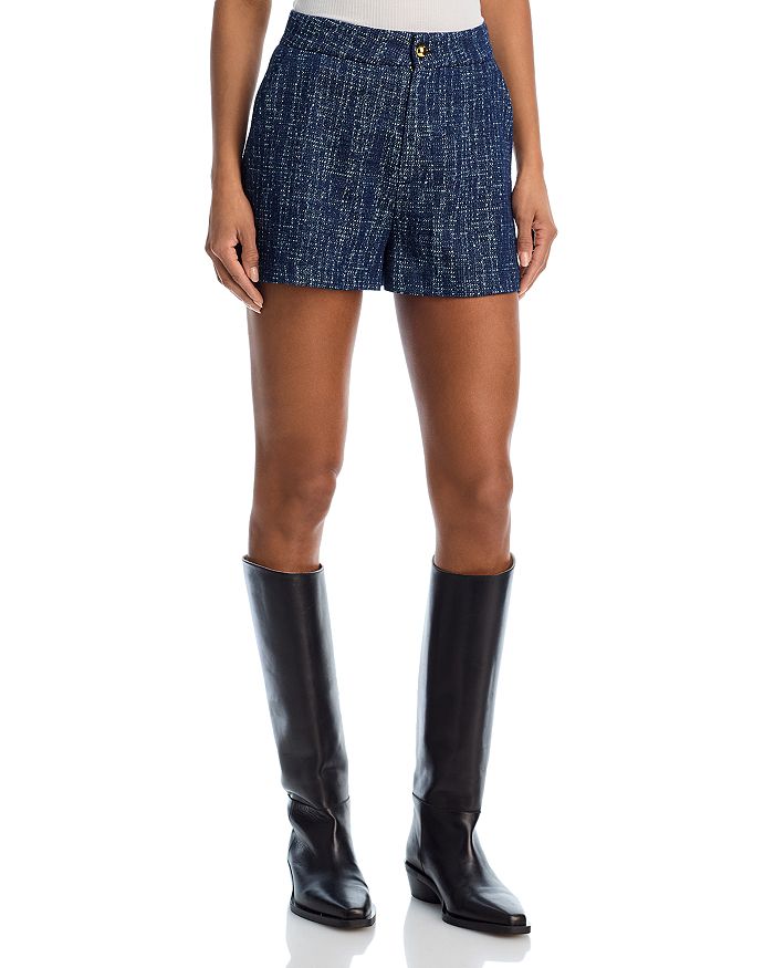 Твидовые шорты свободного кроя FRAME, синий
Твидовые шорты свободного кроя FRAME, синий