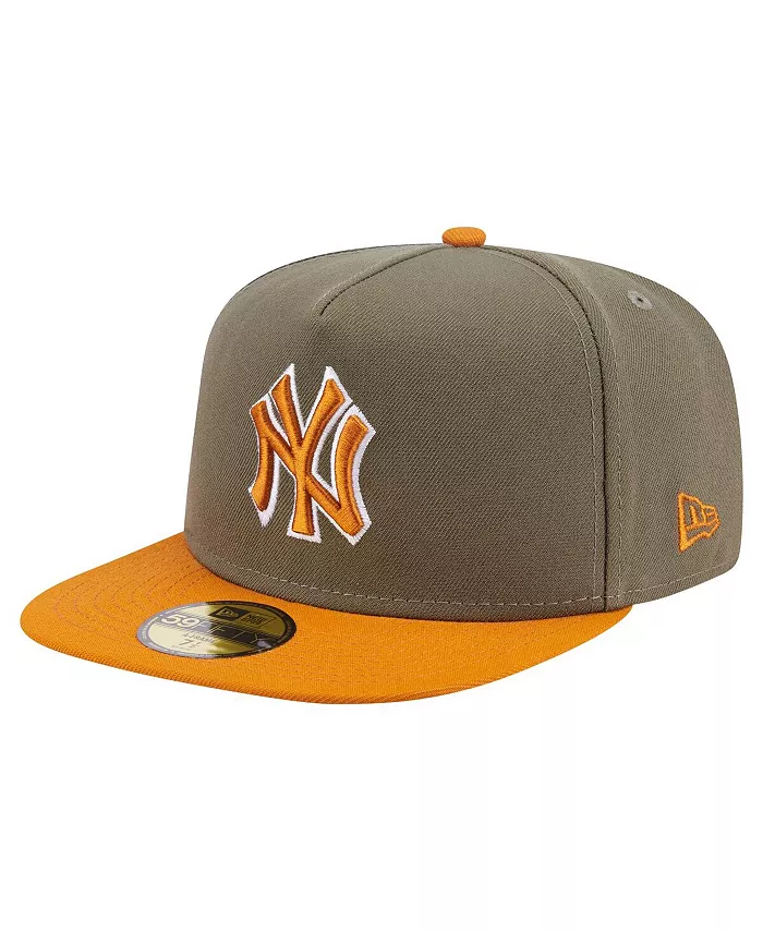 Мужская кепка New York Yankees оливково-оранжевого цвета, двухцветная, A-образная, размер 59FIFTY New Era
Мужская кепка New York Yankees оливково-оранжевого цвета, двухцветная, A-образная, размер 59FIFTY New Era