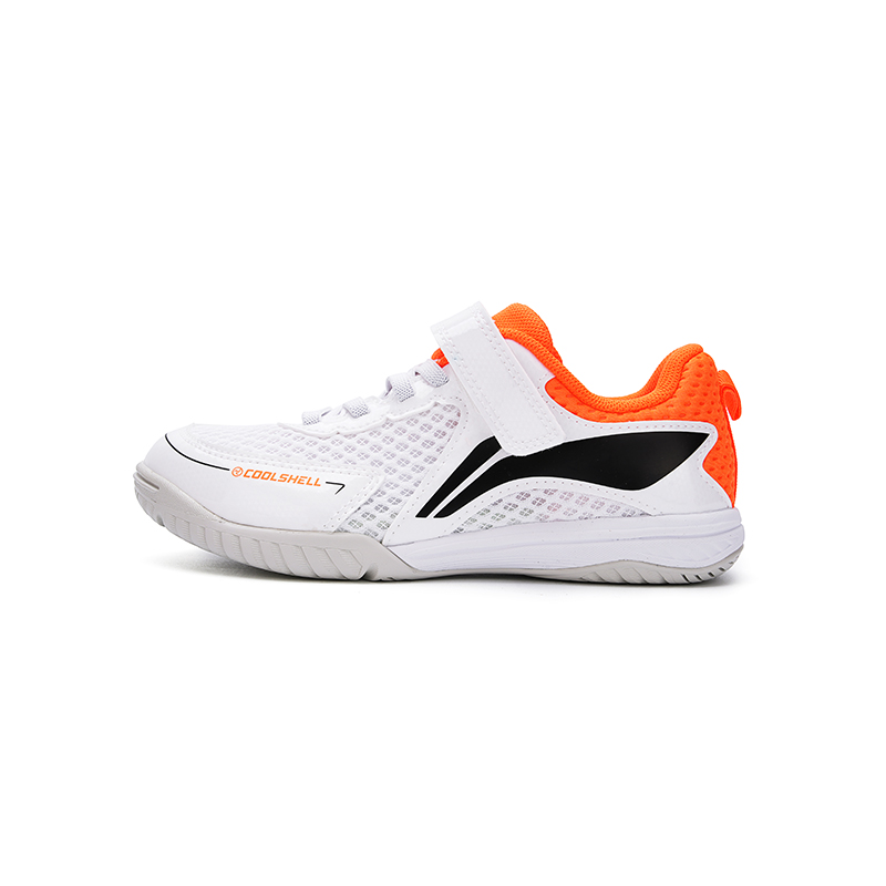 LINING Тренировочная обувь для настольного тенниса White/Fluorescent Orange/Black Kids'
LINING Тренировочная обувь для настольного тенниса White/Fluorescent Orange/Black Kids'
