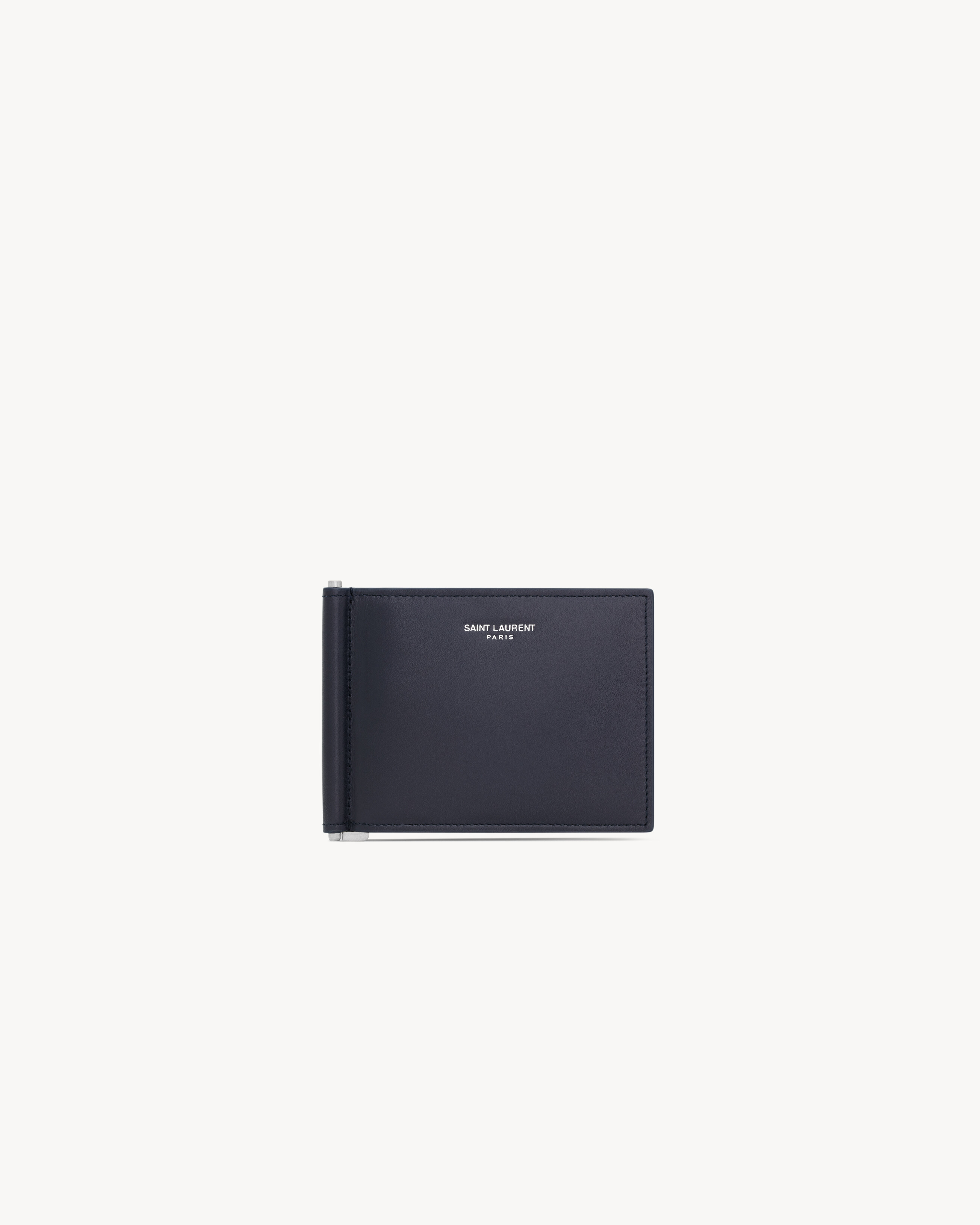 Кошелек для банкнот Saint Laurent Paris из гладкой кожи, синий
Кошелек для банкнот Saint Laurent Paris из гладкой кожи, синий