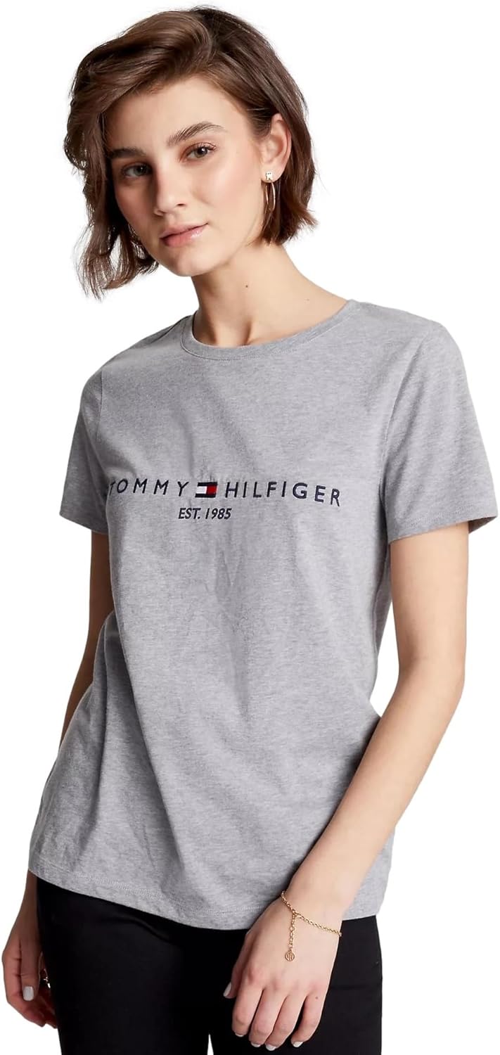 Женская футболка с полосатым логотипом Tommy Hilfiger, Embroidered-Logo Smoke Grey Heather, Серый, Женская футболка с полосатым логотипом Tommy Hilfiger, Embroidered-Logo Smoke Grey Heather
Женская футболка с полосатым логотипом Tommy Hilfiger, Embroidered-Logo Smoke Grey Heather, Серый, Женская футболка с полосатым логотипом Tommy Hilfiger, Embroidered-Logo Smoke Grey Heather