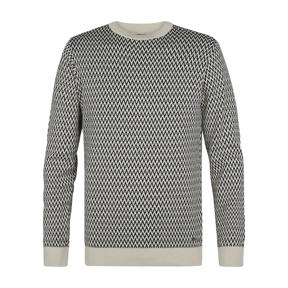 Свитер Petrol Industries M-3050-KWR252, бежевый 
Свитер Petrol Industries M-3050-KWR252, бежевый