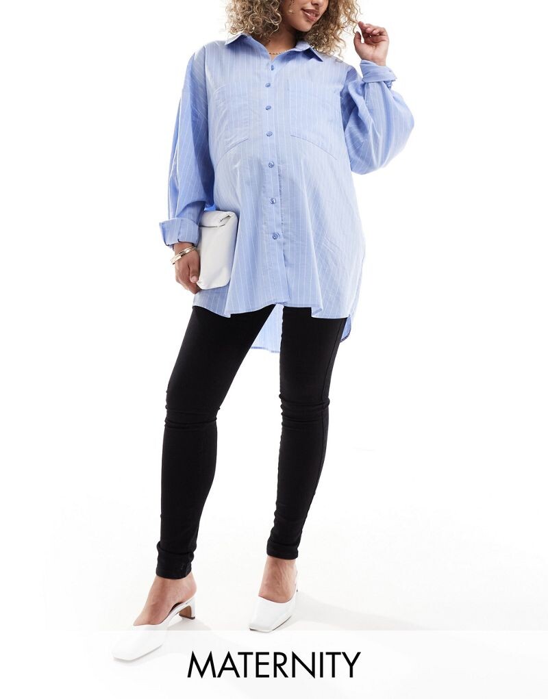 Черные джинсы скинни ONLY Maternity Royal
Черные джинсы скинни ONLY Maternity Royal