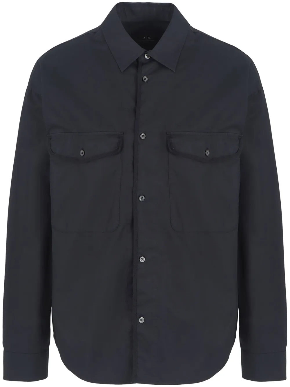 Рубашка на пуговицах Armani Exchange, черный
Рубашка на пуговицах Armani Exchange, черный