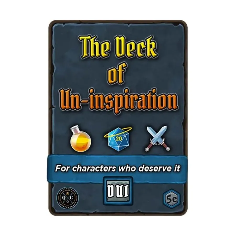 Колода Не-Вдохновения, The, Deck of Inspiration/Un-inspiration
Колода Не-Вдохновения, The, Deck of Inspiration/Un-inspiration