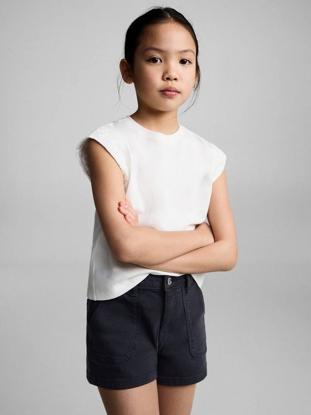 Детские шорты Daphne из денима Mango, Navy
Детские шорты Daphne из денима Mango, Navy