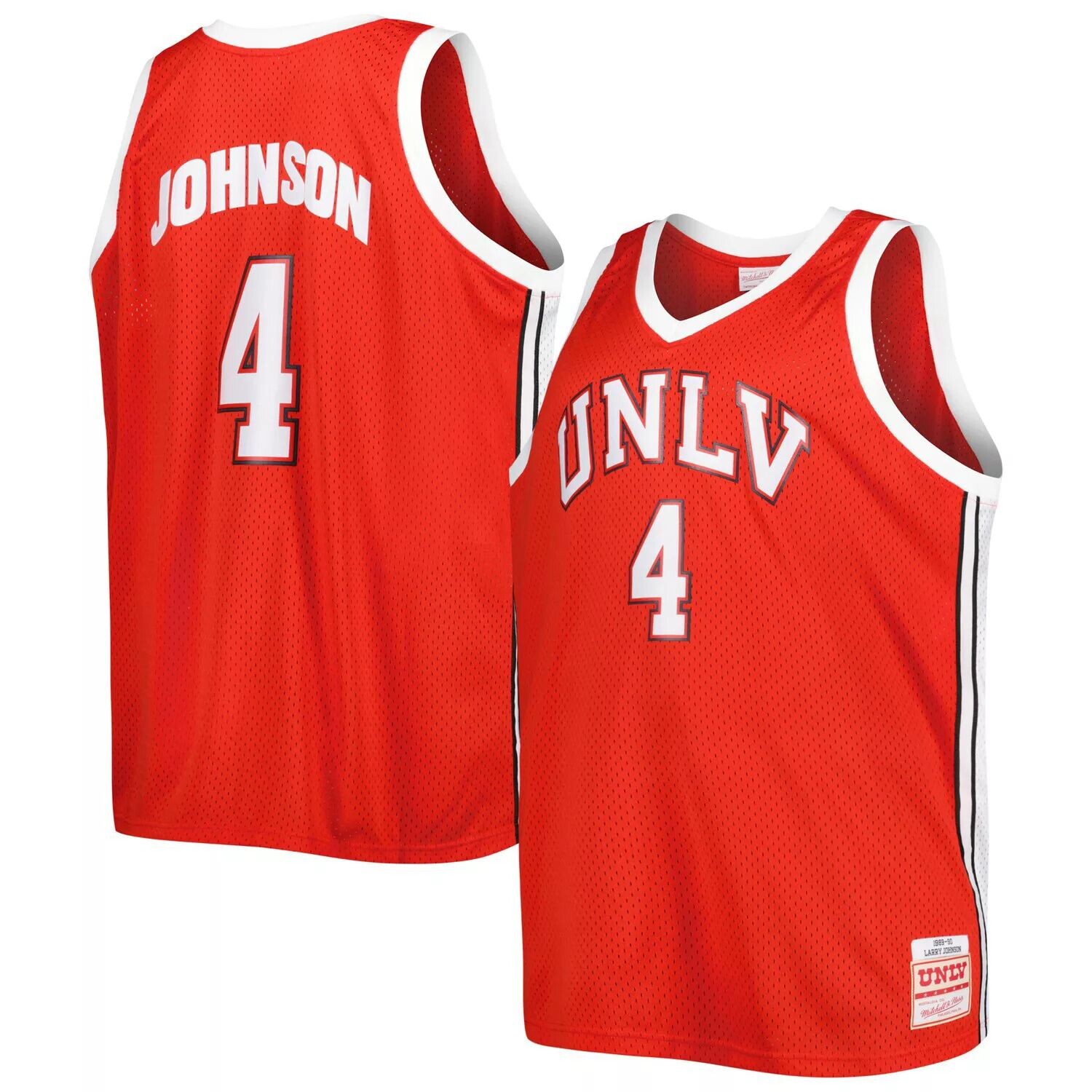 Мужская майка Mitchell & Ness Larry Johnson Scarlet UNLV Rebels Big & Tall Swingman
Мужская майка Mitchell & Ness Larry Johnson Scarlet UNLV Rebels Big & Tall Swingman