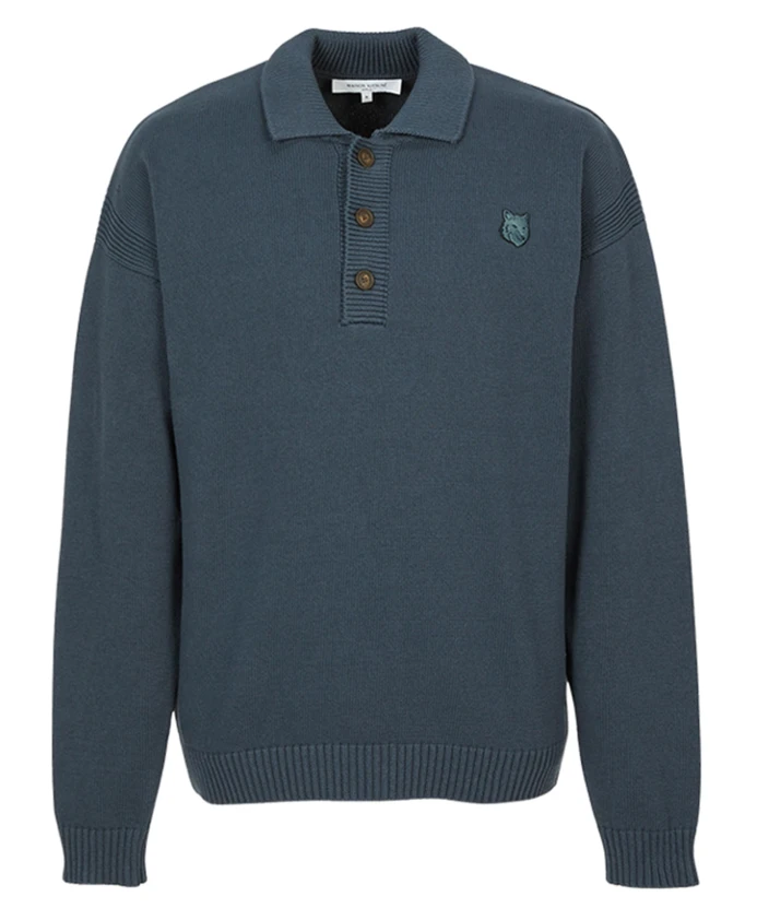 Повседневная хлопковая рубашка для мужчин Maison Kitsunã, серый
Повседневная хлопковая рубашка для мужчин Maison Kitsunã, серый