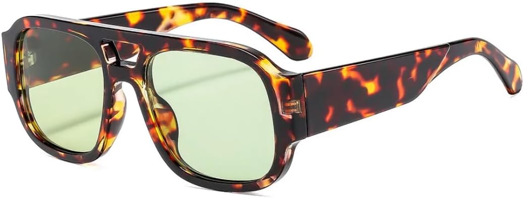 Солнцезащитные очки с защитой от УФ-излучения UV400 | Двойной градиентный леопардовый принт | Линзы конфетных цветов | Для женщин и мужчин | Для занятий спортом на открытом воздухе и вождения DSVIGF, Demi Green
Солнцезащитные очки с защитой от УФ-излучения UV400 | Двойной градиентный леопардовый принт | Линзы конфетных цветов | Для женщин и мужчин | Для занятий спортом на открытом воздухе и вождения DSVIGF, Demi Green