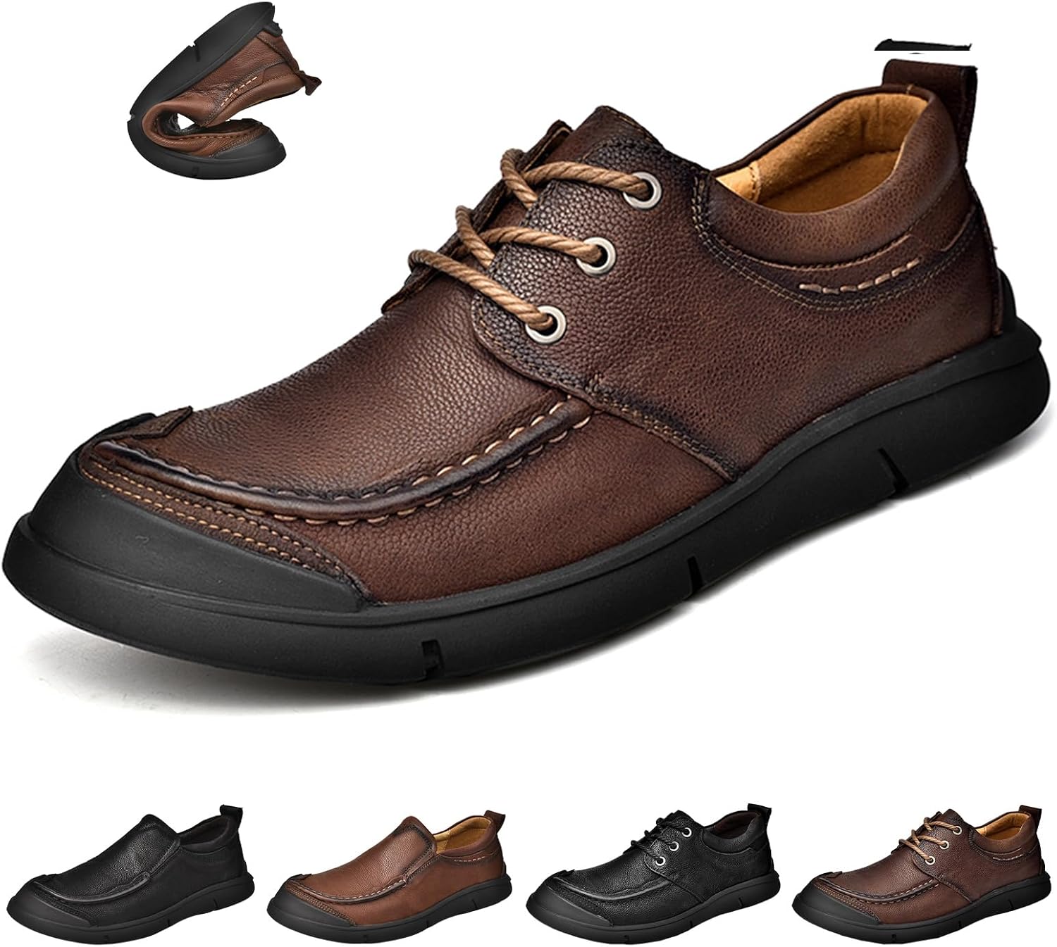 Мужские слипоны из натуральной кожи, повседневные лоферы с удобной мягкой подошвой, легкие, противоскользящие, и ходьбы, мокасины Lossarye, коричневый
Мужские слипоны из натуральной кожи, повседневные лоферы с удобной мягкой подошвой, легкие, противоскользящие, и ходьбы, мокасины Lossarye, коричневый