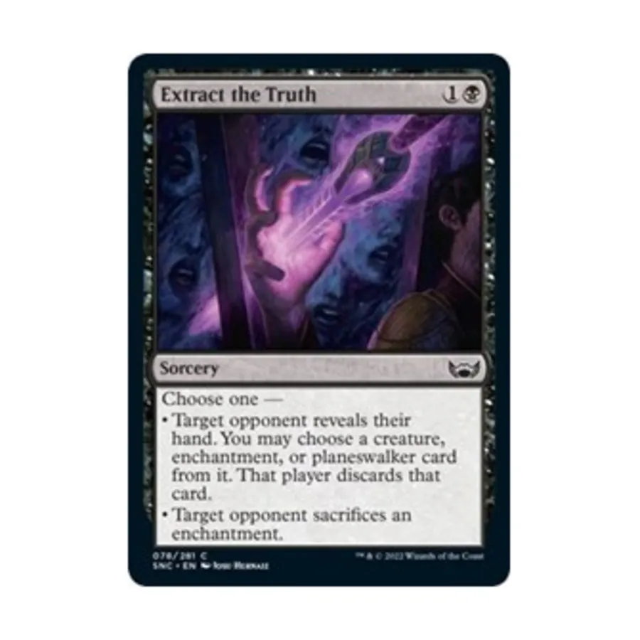 CCG Извлеките правду (С), MTG - Streets of New Capenna
CCG Извлеките правду (С), MTG - Streets of New Capenna